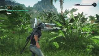 Just Cause 4 Wachikuni: T'ira-Kuni difficult stunt with Dondequeiera Fanboat