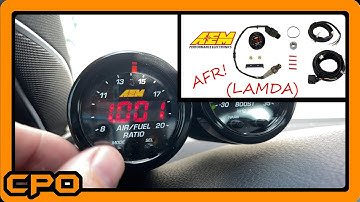 Install: AEM UEGO AFR Gauge - 2019 Golf R