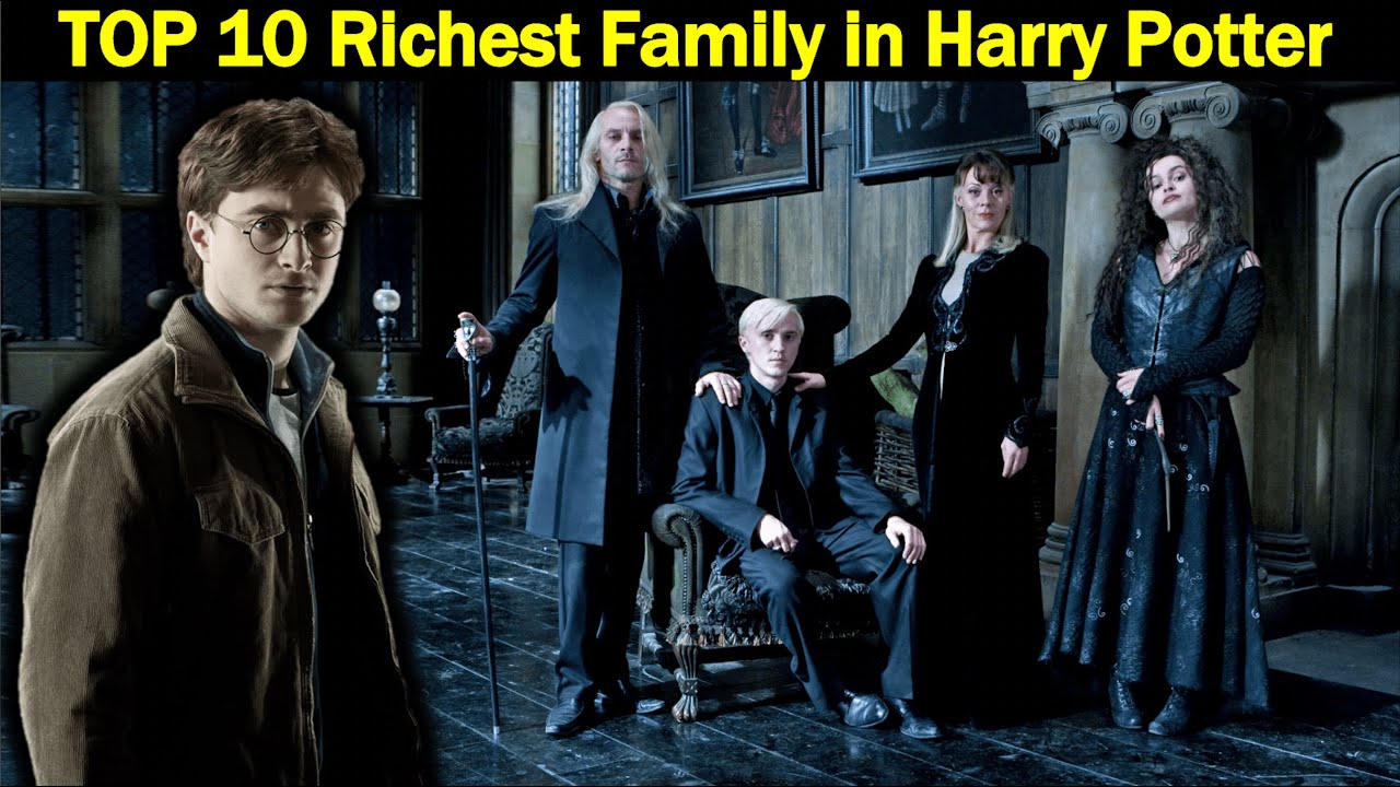 Top 10 Richest Families in Harry Potter Explained in Hindi YouTube