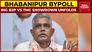 Violence Rocks Bhabanipur: Big BJP Vs TMC Showdown Unfolds, Goons Shove Dilip Ghosh