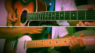 Lucky - Two Door Cinema Club (Lead and Rhythm Guitar Cover)