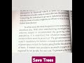 Save Trees- English- essay writing