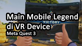 Tutorial install aplikasi android di VR - meta quest 3 screenshot 3