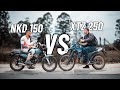 Akt nkd 150 vs yamaha xtz 250  humillacin