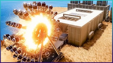 Machine vs Building #051 🚧 VEHICLE WHEEL OF MISFORTUNE Instruments of Destruction