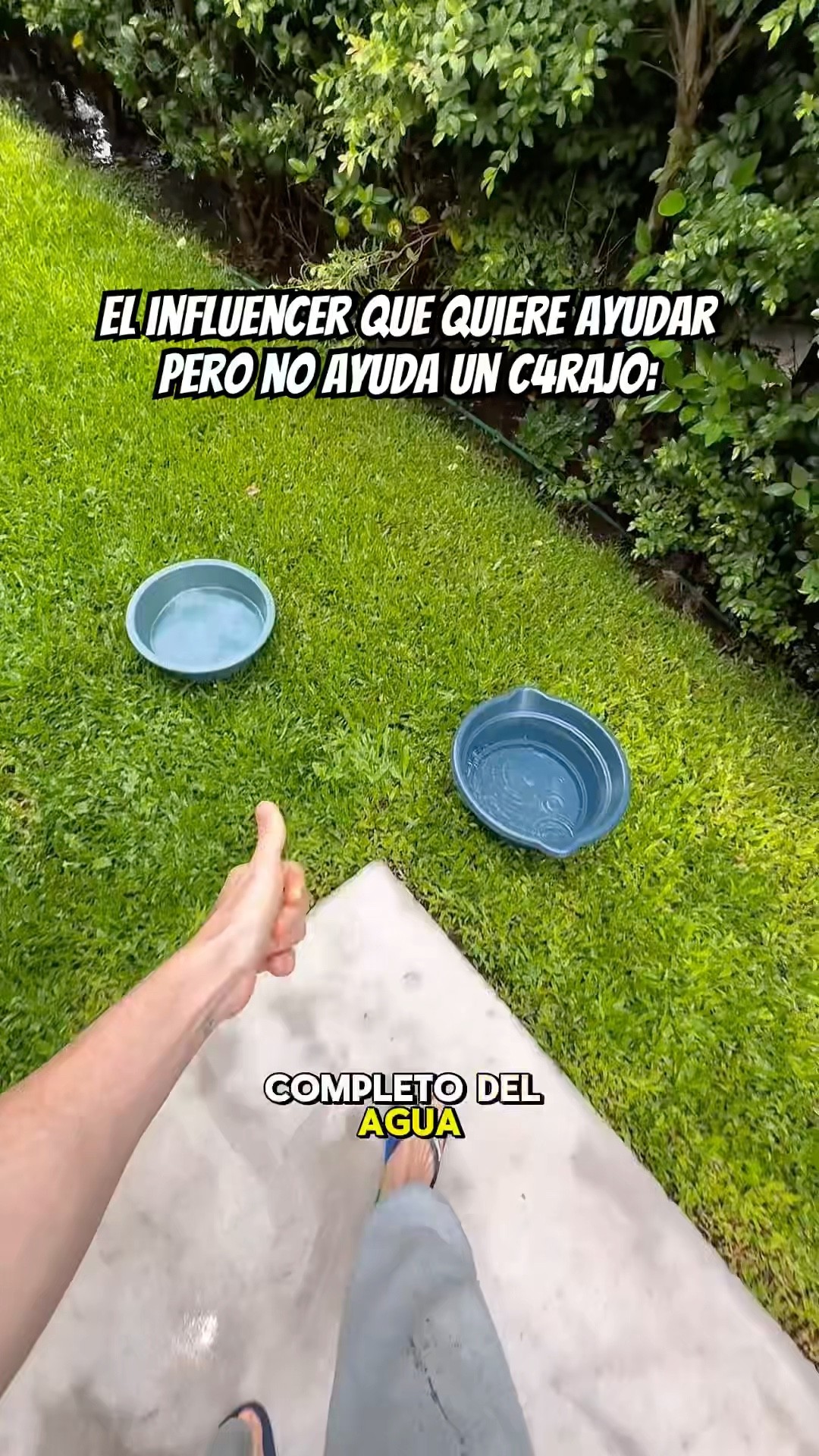 JUNTE EL AGUA DE LA LLUVIA PARA…. (adivina)
