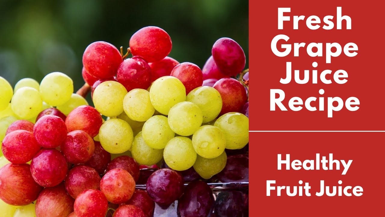 Grape Juice Recipe How to Make Grape Juice at Home Quick and Easy