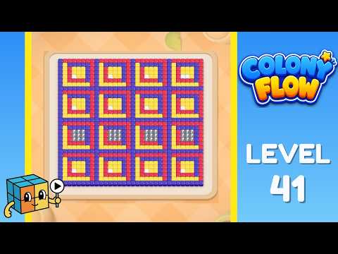 Colony Flow Level 41 Walkthrough Solution