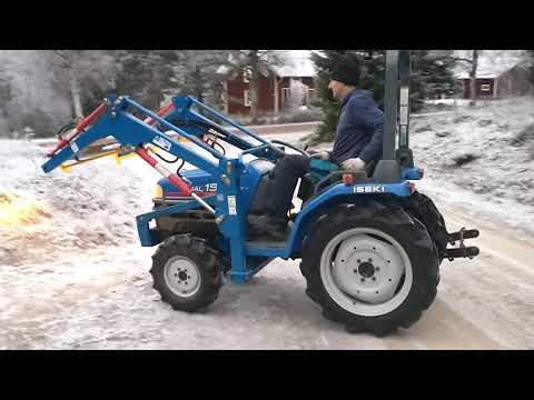 Provkörning kompakttraktor Iseki