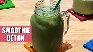 Jus-Smoothie Vert Détox pour maigrir et éliminer les toxines screenshot 1