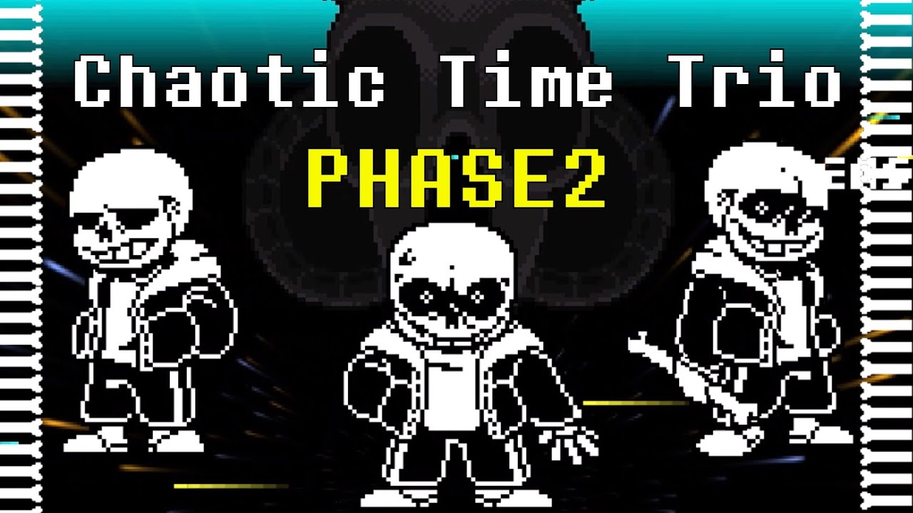 Loris Easy Chaotic Time Trio Phase 2 By Loris Easy Mode #undertalefangame # ...