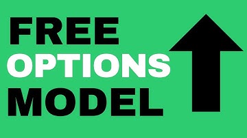 Free Excel Black-Scholes Options Pricing Model