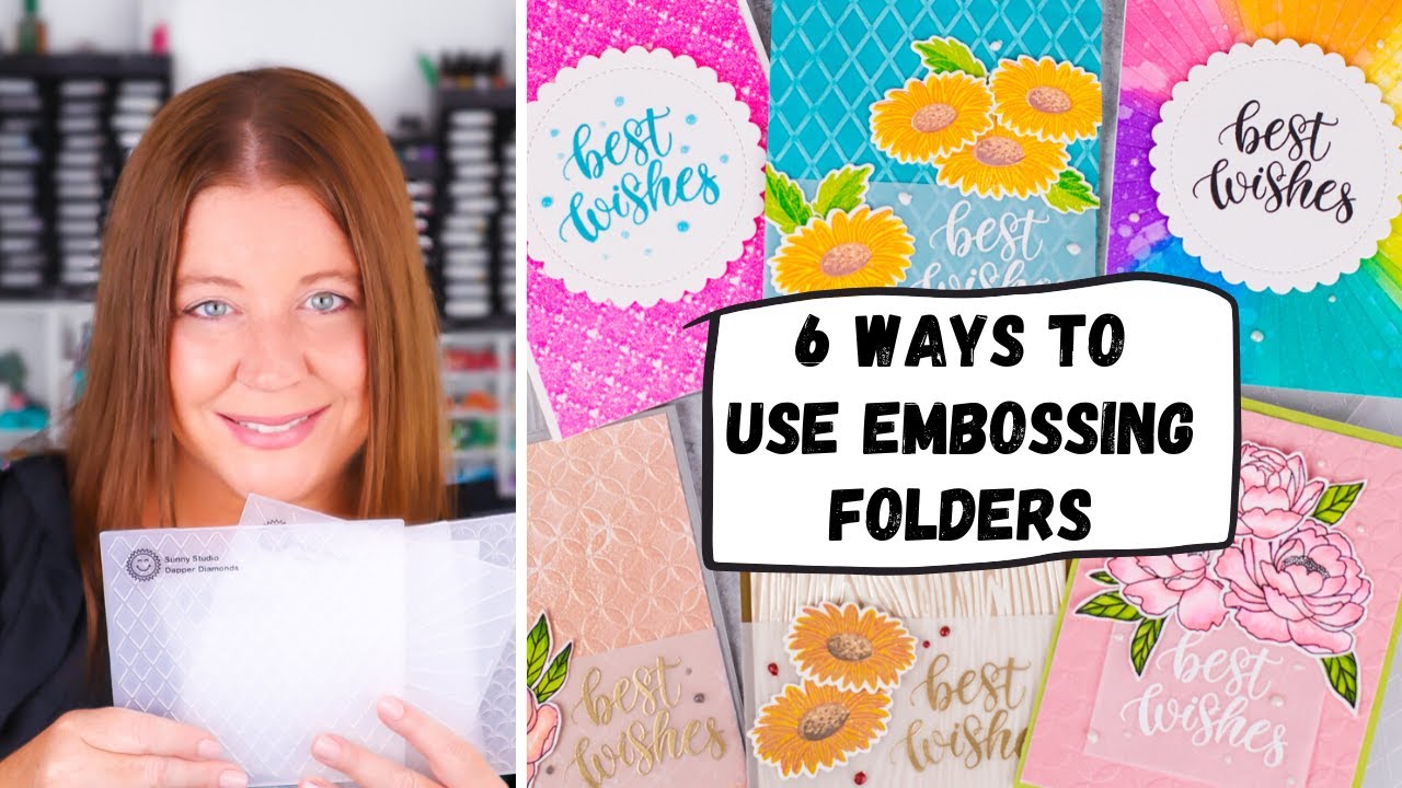 Six Ways to Use Embossing Folders That Make Them Stand Out - YouTube