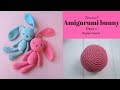 Tutorial AMIGURUMI BUNNY part 1 bagian kepala