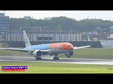 PlaneSpotting 🔴 Heavy Arrivals #SCHIPHOL AIRPORT