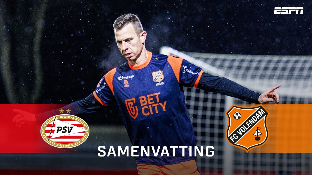 HATTRICK Robert MÜHREN & HENK VEERMAN geeft 3️⃣ 🅰️ssists | Samenvatting Jong PSV - FC Volendam