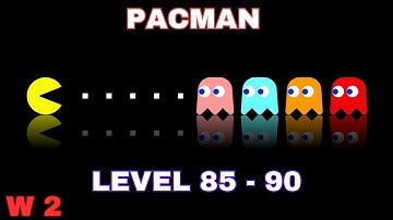 PAC-MAN LEVEL 80 - 85  World 2 Compilation - Gameplay Walkthrough (iOS,Android Gameplay) PACMAN