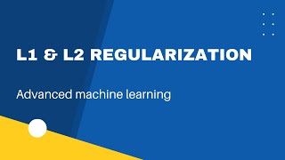 Regularization | Lasso & Ridge | Hyper Parameter Tuning |L1 and L2 regularization