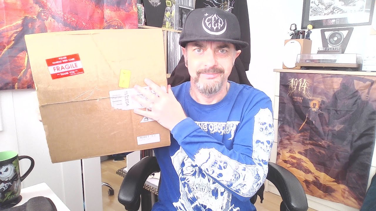 Unboxing Black Friday vinyl Haul from Relapse Records