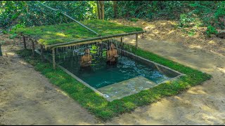 How To Build The Most 4Day Roof Temple Underground Swimming Pool