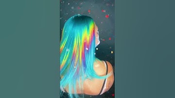 Màu nhuộm tóc bảy sắc cầu vồng của các bạn đây ạ. Hãy đố gì khó hơn đi ạ