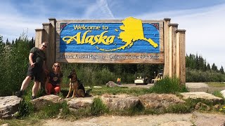 Sign Post Forest with 100,000 signs + buffalo's in the rain | Alaska Road Trip | EP 2