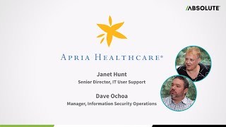 Why should you use Absolute Software? | Apria Healthcare testimonial screenshot 3