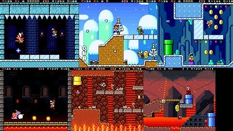 SMW Standard Normal romhack Super Mario Bros Vanilla Islands Part 4