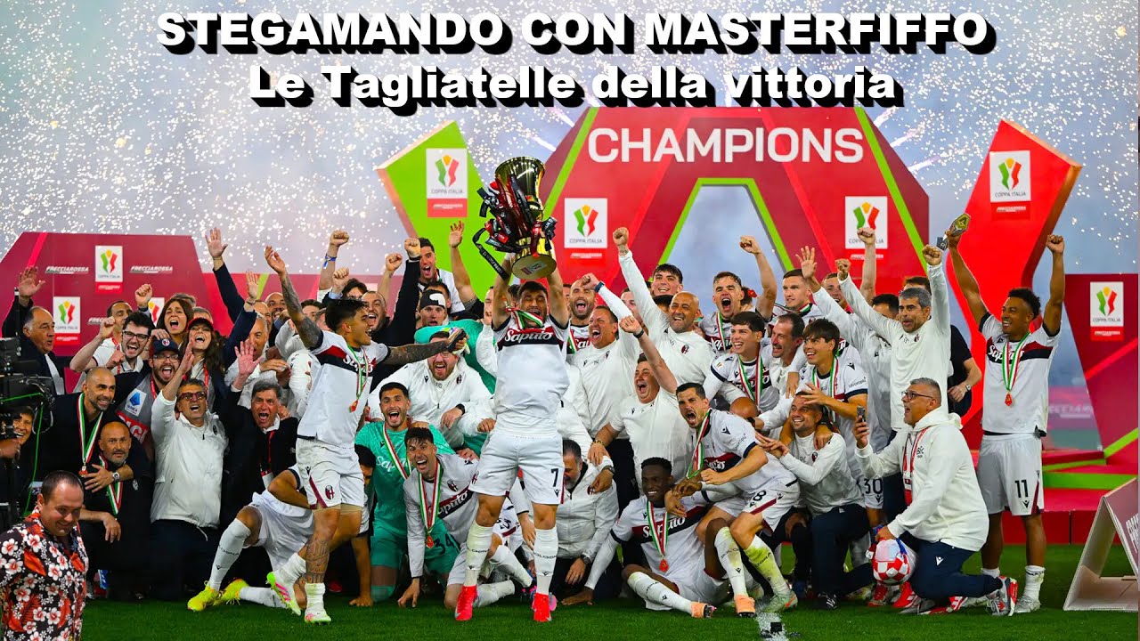 TAGLIATELLE BOLOGNESI AL PROSCIUTTO DELLA VITTORIA (Coppa Italia)