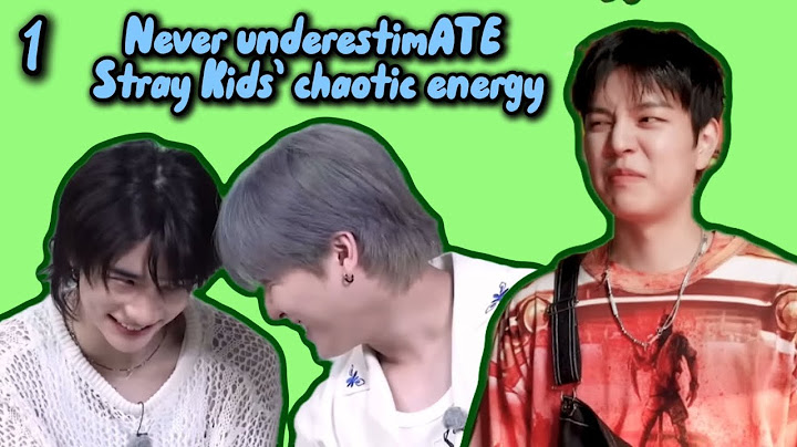 Stray Kids Being Chaos So Catastrophic in ATE era (part 1)
