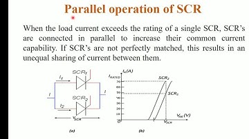 Parallel operation of scr||how scr works and conditions||constructional features ❤️❤️❤️🙏👍