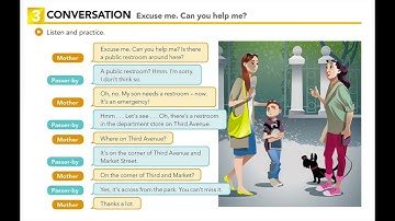 U13.3 CONVERSATION Excuse me  Can you help me?
