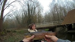 Ouverture, Pêche de la truite au toc 2016 en Eure et Loir (28) partie 1 HD