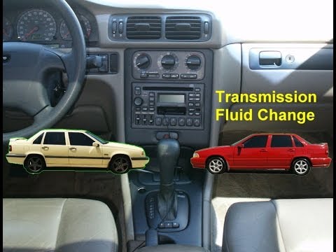 Automatic transmission fluid change, service, Volvo 850, S70, V70 GLT, XC70, V70R, etc. - VOTD