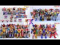 All 45 main gattai super sentai robo  1975  2021 popy soc dx chogokin dx