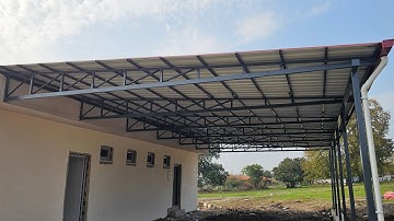 Kutu profilden sundurma yapımı montaj kısmı (part 2)