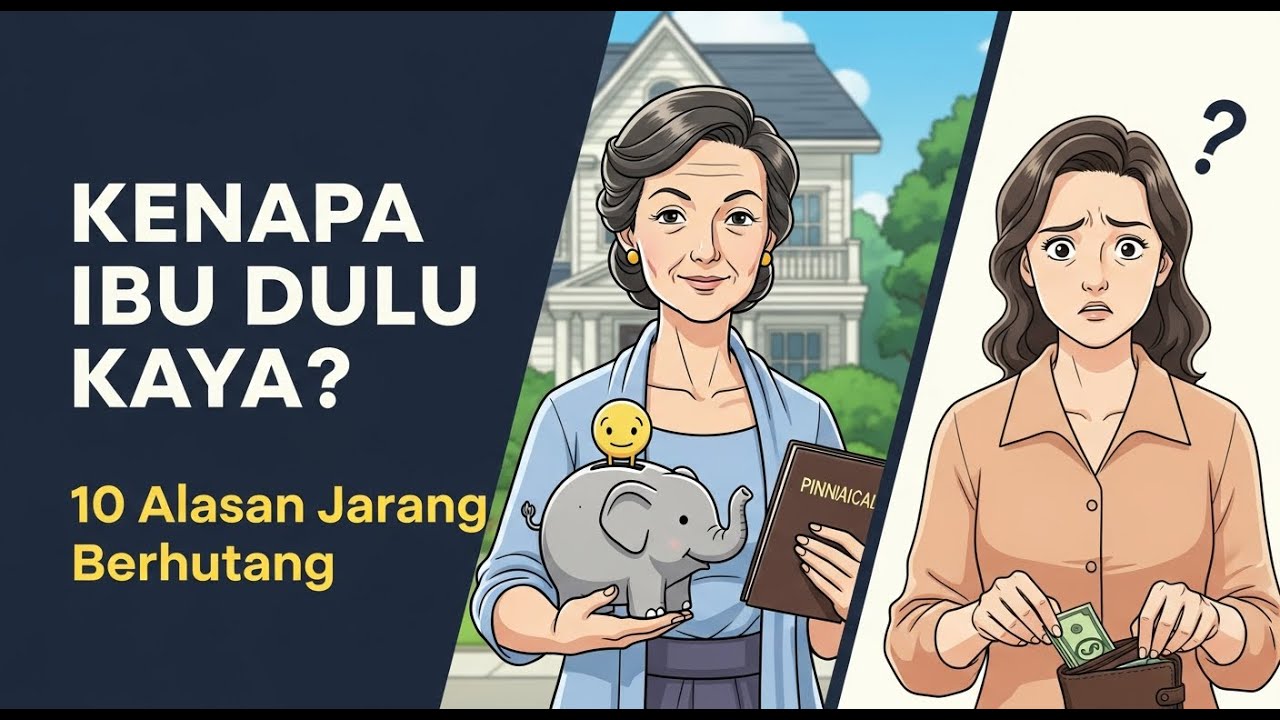 10 Alasan Mengapa Ibu Zaman Dulu, Tabungan Banyak dan Jarang Punya Hutang