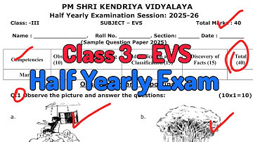 Voorbeeld van een examen EVS 2025 voor het halfjaarlijkse examen van klas 3 / Word lid van het ka...