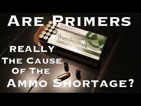 Are Primers REALLY The Cause Of The Ammo Shortage?