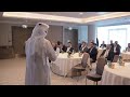 Pure salmon and 8f teams meet the abu dhabi department of economic development