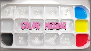 Making 21 Colors with Only 3 Primary Colors