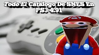 Todo El Catalogo De SNES En PS3 4 91 by El Señor De Lo Viejito 395 views 1 month ago 8 minutes, 26 seconds