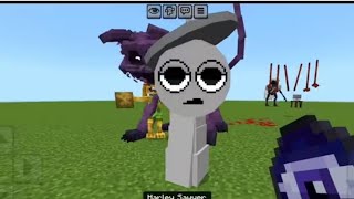 I Summon NEW Incredibox Sprunki in Minecraft PE Mod!!!”