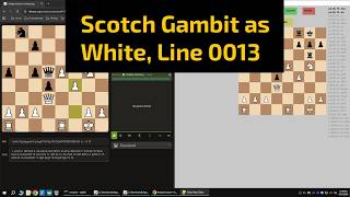 ACO Scotch Gambit as White [Line 0013] Nf6 | Becoming a Human Chess Engine