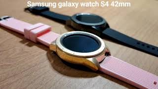 Samsung Galaxy Watch S4 Gold like new... mulus seperti baru banyak bonusnya