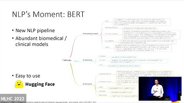 MLHC 2022 - Tristan Naumann: Natural Language Processing for Healthcare