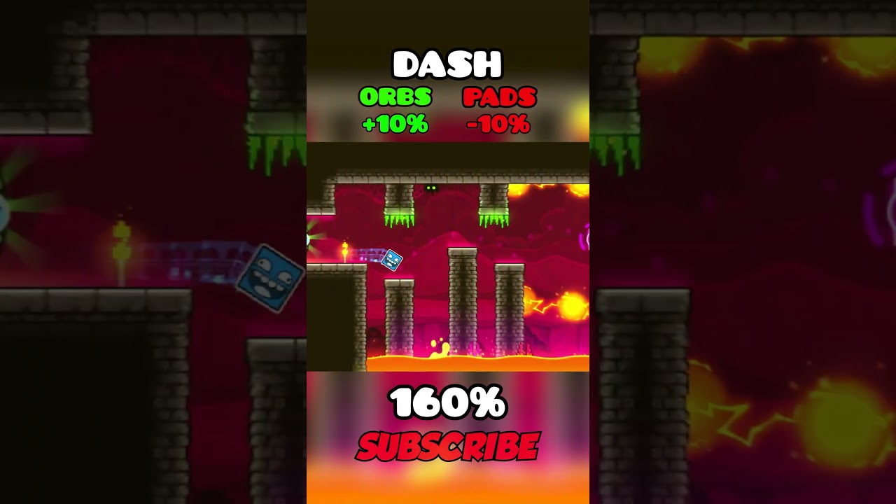 Dash with Speed Modifiers #geometrydash