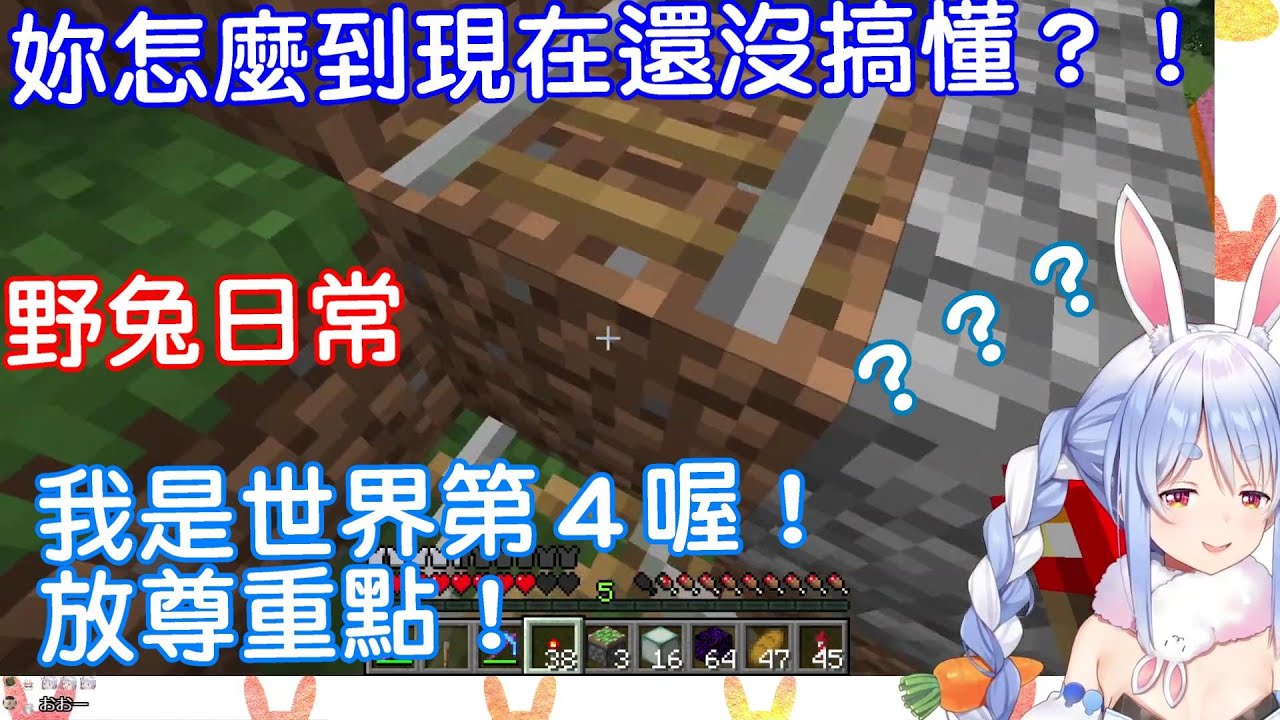 【Hololive中文】知道自己的族長成為世界第4女實況主後野兔將會對ぺこら展現尊重？將有野兔被獻祭？【兔田佩克拉】