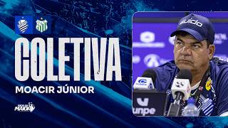 Coletiva pós-jogo com o técnico Moacir Júnior: CSA 0x2 Uberlândia - Brasileirão Série D 2026