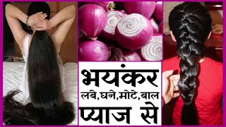 प्याज में बस ये मिला लो बाल इतने लम्बे मोटे हो जायेंगे की सब चौंक जायेंगे | How to Grow Hair Fast